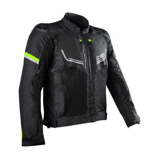 DSG AIRE JACKET BLACK YELLOW FLUO